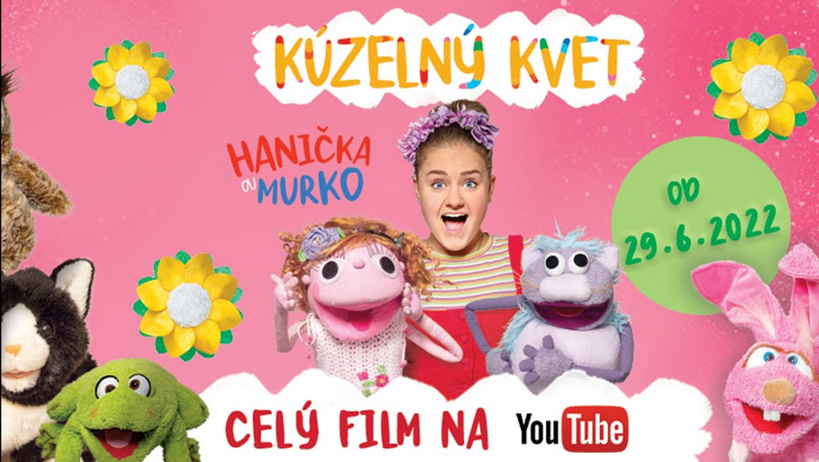 Rozprávka Kúzelný kvet od Haničky a Murka pre všetky deti!