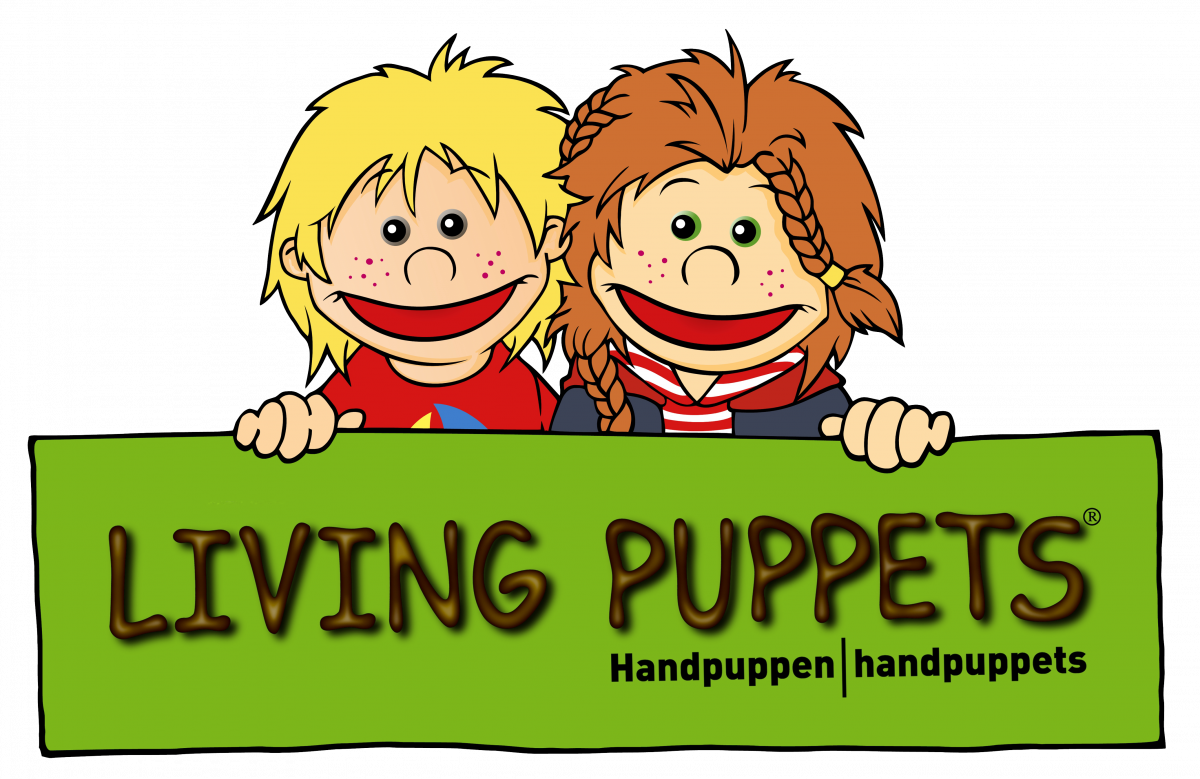 Logo značky Living Puppets