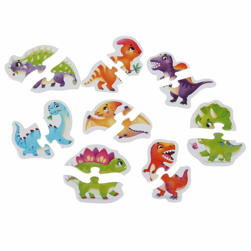 Puzzle s motívom dinosaury