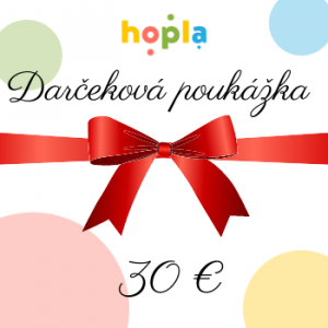 darčeková poukážka 30 EUR