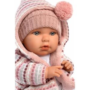 BABY JULIA – realistická bábika so zvukmi a mäkkým látkovým telom – 42 cm