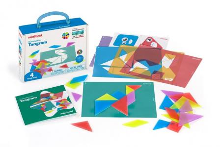 Edukatívna hra - transparentný tangram 