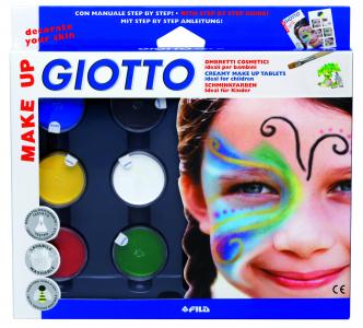 Farby na tvár s náradím Giotto