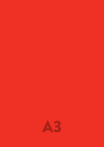 Farebný papier tmavočervená 28 - A3 160g, balenie 50 ks