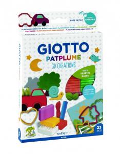 Kreatívny set Giotto - Plastelína + formičky