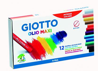 Olejové pastelky Giotto 12 ks            