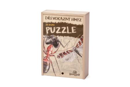 Puzzle - Drevokazný hmyz