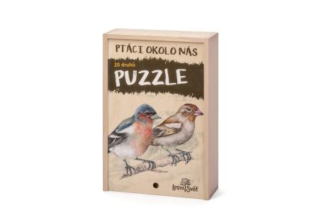 Puzzle - Vtáky okolo nás