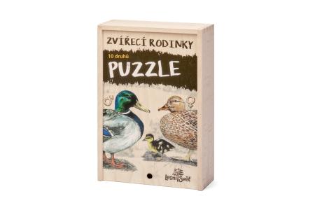 Puzzle - Zvieracie rodinky