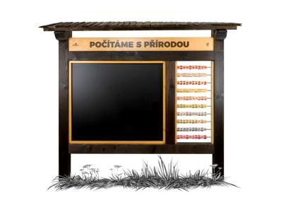 Tabuľa – Počítadlo v prírode