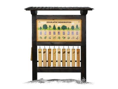 Tabuľa - Dendrofón