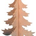 Drevený ihličnatý strom na zdobenie - 110 cm