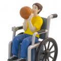 Figúrka - osoba na invalidnom vozíku