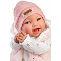 Olivie – záťažová realistická bábika bábätko s mäkkým látkovým telom – 42 cm