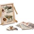 Puzzle - spoznávame stopy zvierat