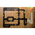 ToddleRoad - Kruhový objazd a križovatka - 2 silikónové puzzle diely