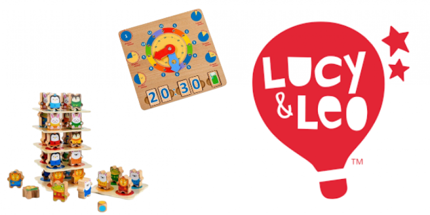 Lucy&Leo drevené Montessori hračky