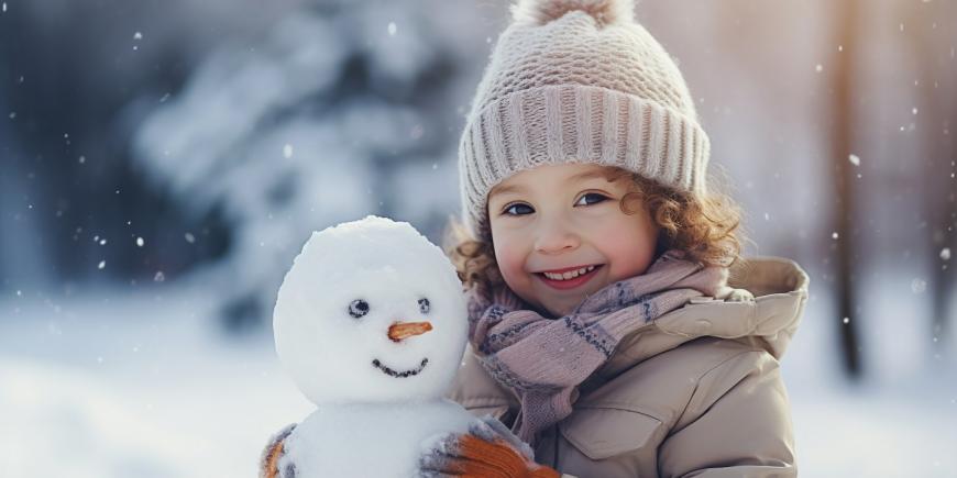 Tipy na zimné vonkajšie aj vnútorné aktivity pre rozvoj zručností dieťaťa